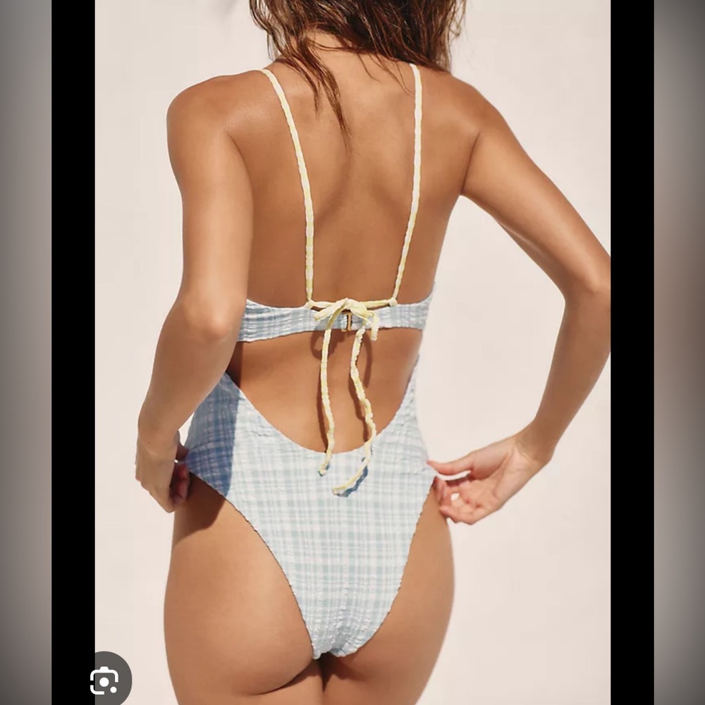 L*Space Rizzo Gingham Charm One Piece - Picture 2 of 5